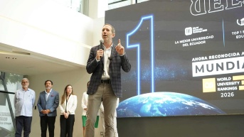 La UEES fue reconocida entre las mejores universidades del mundo, según el ranking QS 2026. (Cortesía UEES)