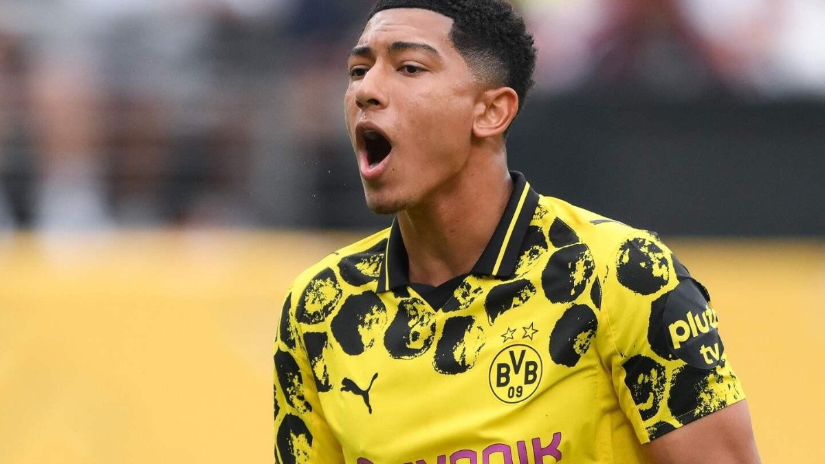 Jobe Bellingham, jugador del Borussia Dortmund. (ARCHIVO)