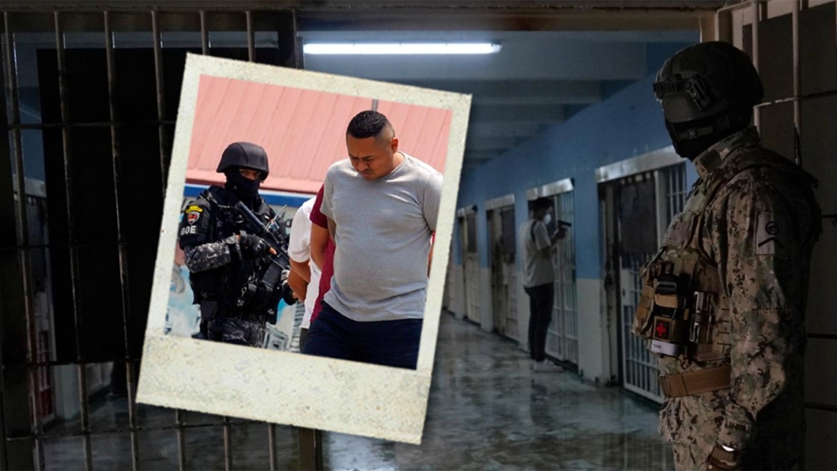 Según un informe del SNAI, la mañana del 20 de junio de 2025, hubo una requisa militar antes que se notificada la fuga de alias Fede. (Composición Ecuavisa)