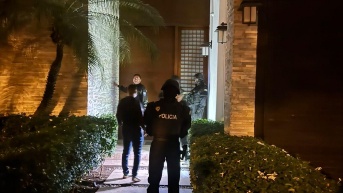 Fiscalía y Policía Nacional ejecutaron allanamientos en Guayas y El Oro, en oficinas y domicilios de los accionistas y exaccionistas de la Comercializadora Industrial Fragoneri. (Fiscalía General del Estado)