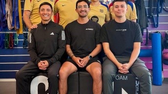 Daniel Pintado realizó la rehabilitación en la ciudad deportiva del FC Barcelona. (Redes sociales)