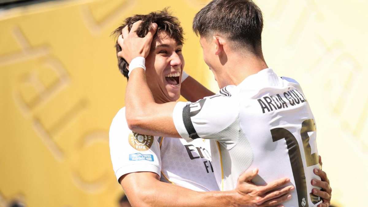 Jugadores del Real Madrid celebrando su pase. (Real Madrid)