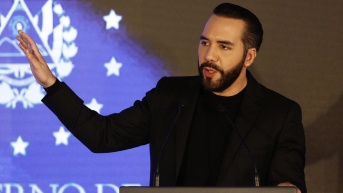 El presidente de El Salvador, Nayib Bukele, en una foto de archivo. (EFE)