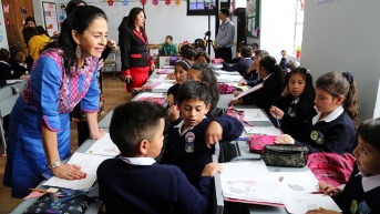 Niños sufren estrés (Presidencia del Ecuador)
