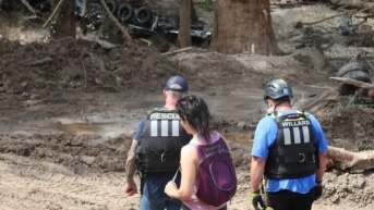 Voluntarios en Texas (Foto EFE)