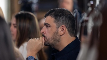 Foto de Aquiles Álvarez, alcalde de Guayaquil, en una sesión del Concejo Municipal de Guayaquil. (Municipio de Guayaquil)