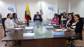 Pleno del Consejo de Participación Ciudadana (Cpccs) durante una sesión este 16 de julio del 2025. (Cpccs)