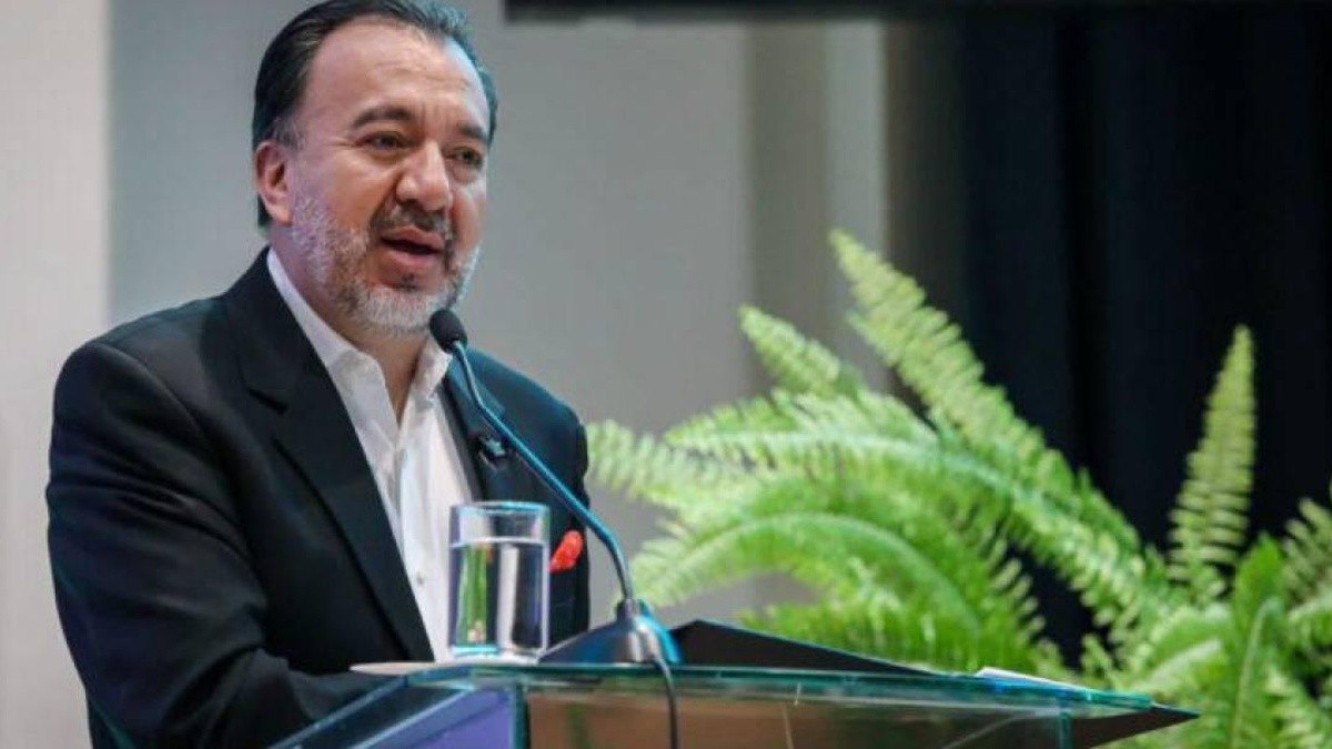 La fotografía de Pabel Muñoz López, alcalde de Quito. (Cortesía del Municipio)