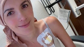 La Flaca Guerrero enfrenta su cuarta quimioterapia. (RRSS)