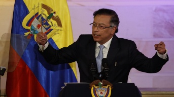El presidente de Colombia, Gustavo Petro. EFE/ Mauricio Dueñas Castañeda (Mauricio Dueñas Castañeda / (EPA) EFE)