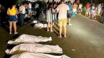 La Fiscalía inició una investigación por la matanza en El Empalme. (Fiscalía General del Estado)