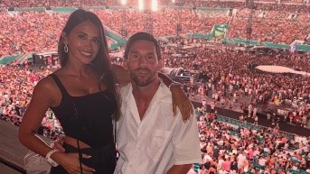 Leonel Messi y Antonela Roccuzzo (Internet)