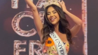 Nadia Mejía estuvo en el set de Los Hackers del Espectáculo. (RRSS)