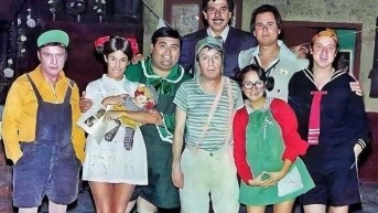 Elenco del Chavo del 8. (Archivo)