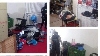 Los propietarios de los locales comerciales no contaban con documentos que justifiquen la propiedad de los artículos decomisados. (Policía Nacional)