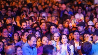 Simpatizantes de la Revolución Ciudadana. (Foto: Facebook Revolución Ciudadana)
