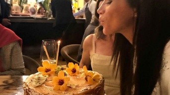 Meghan Markle celebrando su cumpleaños. (RRSS)