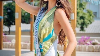 Nadia Mejía en su primera semana de reinado. (RRSS)