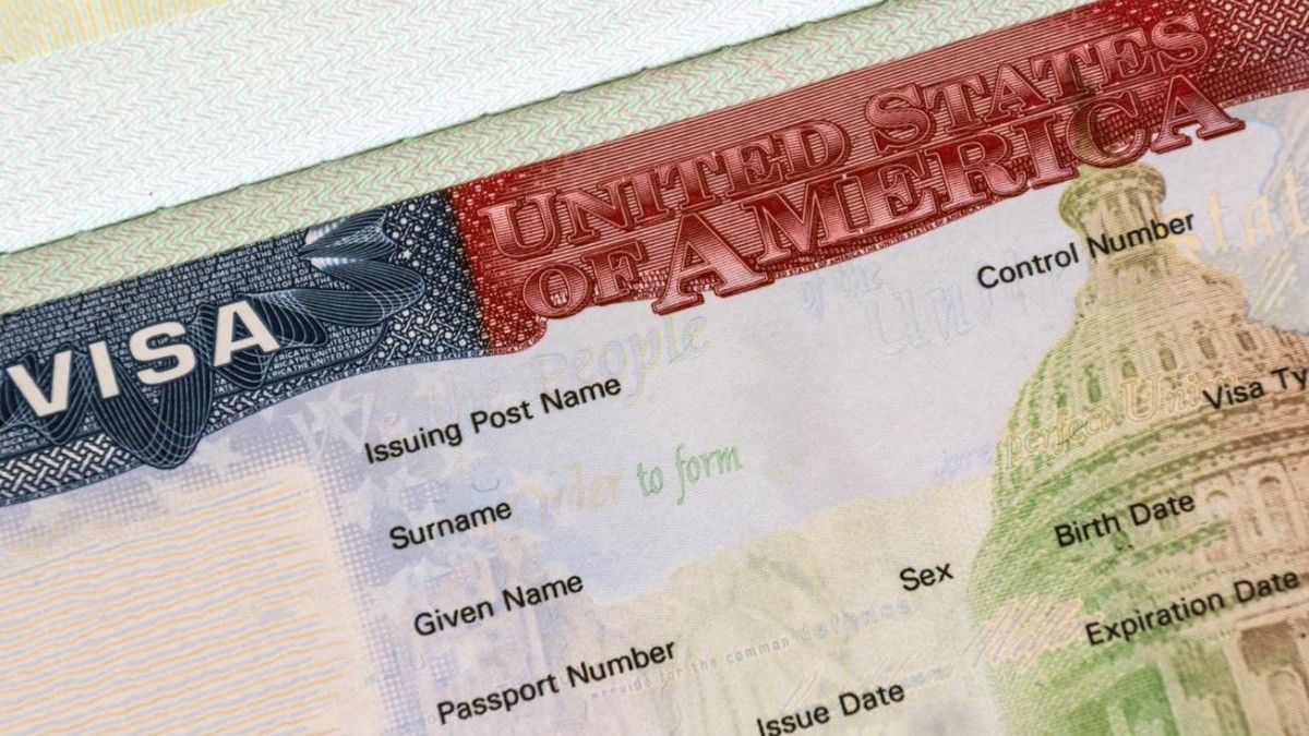Imagen referencial de visa estadounidense. (Internet)