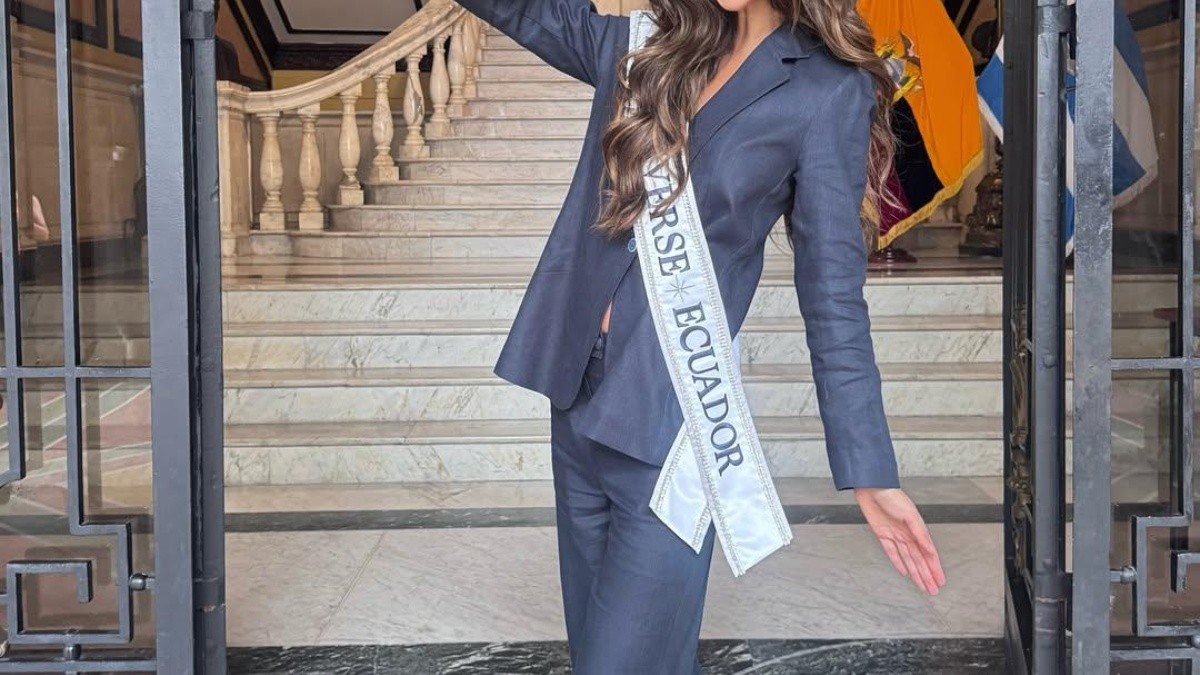 Nadia Mejía en el Palacio Municipal de Guayaquil. (RRSS)