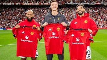 Los nuevos jugadores del Manchester United. (Manchester United)