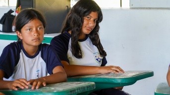 Las estudiantes de un plantel educativo (imagen referencial). (Flickr del Ministerio de Educación)