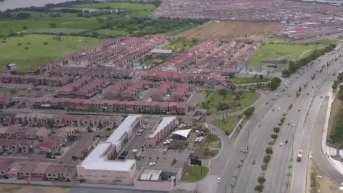 Imagen de urbanizaciones en el Gran Guayaquil. (Televistazo)