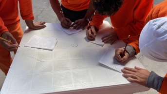 Privados de libertad en talleres. (Foto: SNAI)