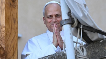 Imagen de archivo del papa León XIV. (AFP)