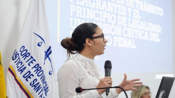 La magistrada laboraba en la Sala Penal de la Unidad Judicial de La Libertad. Era jueza desde 2013. (Cortesía)