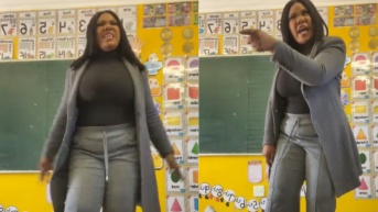 Profesora viral en tiktok (Internet)