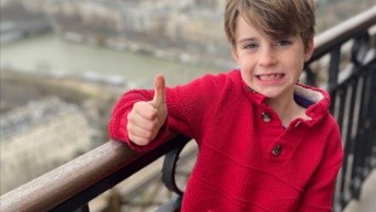 Fletcher Merkel, niño fallecido en el tiroteo de Minneapolis. (Redes Sociales)