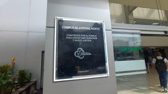 Exteriores del Complejo Judicial Norte de Quito. (ECUAVISA)