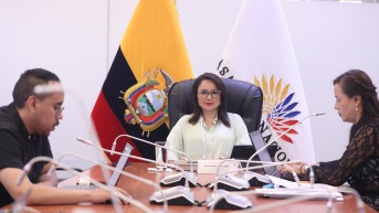 La sesión de la Comisión de Fiscalización y Control Político del Órgano Legislativo. (Flickr de la Asamblea Nacional / Ecuavisa)