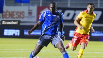 Luis Caicedo, defensor de Emelec. (API)