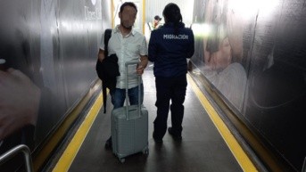 El ciudadano debió retornar a Colombia. (Ministerio del Interior.)