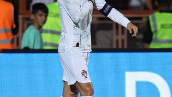 Cristiano Ronaldo marcó un doblete con Portugal en la victoria ante Armenia por las Eliminatorias al Mundial 2026 (Foto: Internet)