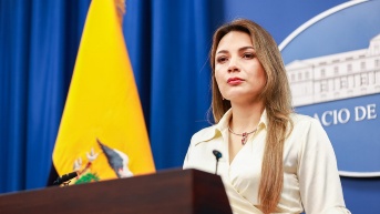 Carolina Jaramillo, vocera presidencial. (Secretaría de Comunicación)