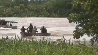 Militares en la frontera. (Foto: Televistazo)