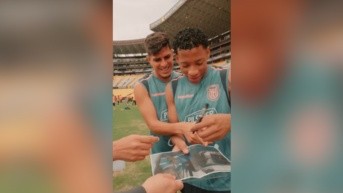 Fragmento del video subido por la selección ecuatoriana de fútbol. (REDES)
