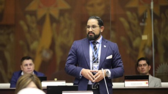 Sergio Peña en una sesión del Pleno de la Asamblea Nacional. (Foto: Facebook Sergio Peña)