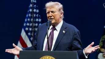 Fotografía del 8 de septiembre de 2025 del presidente de Estados Unidos, Donald Trump. (Foto de EFE)