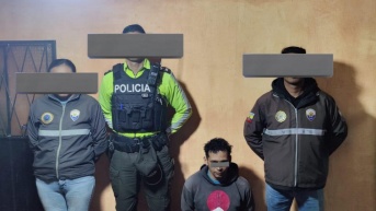 Detención del presunto autor de violación y muerte de una anciana en Deleg. (Redes Sociales)