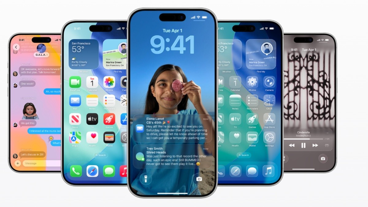 Lanzamiento de iOS 26. (Sitio oficial de Apple)