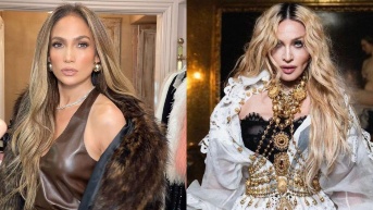 Jennifer López y Madonna compitieron por el papel de Eva Perón. (RRSS)