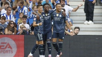 Real Madrid acumula cuatro victorias en cuatro partidosdisputados de la Liga de España 2025-2026. (EFE)