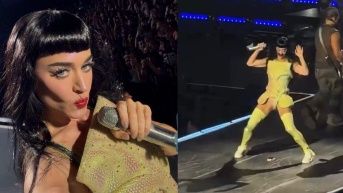 Katy Perry en su concierto de Argentina. (RRSS)