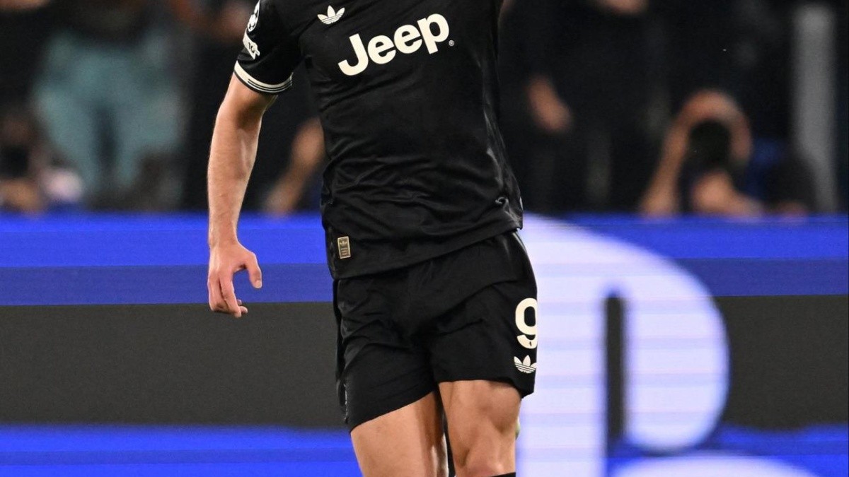 Dušan Vlahović, goleador y figura de la Juventus. (JUVENTUS)