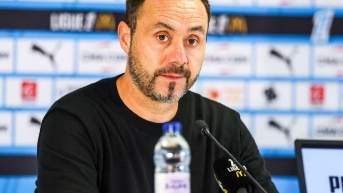 Roberto De Zerbi, técnico del Marsella. (ARCHIVO)