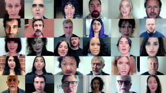 Celebridades lanzan mensaje exigiendo un alto al fuego en Gaza. (Captura de video)